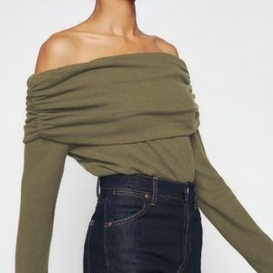Reformation Azura Knit Top